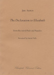 Jane Austen, The Declaration to Elizabeth